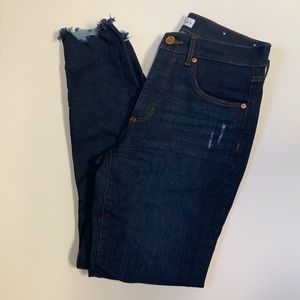 LOFT Dark Wash Skinny Jeans